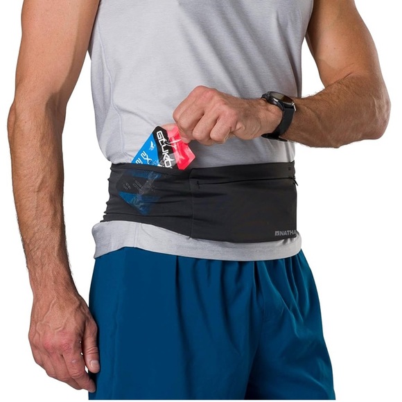 NWT Nathan | The Zipster Max Black Running Belt - Picture 3 of 9
